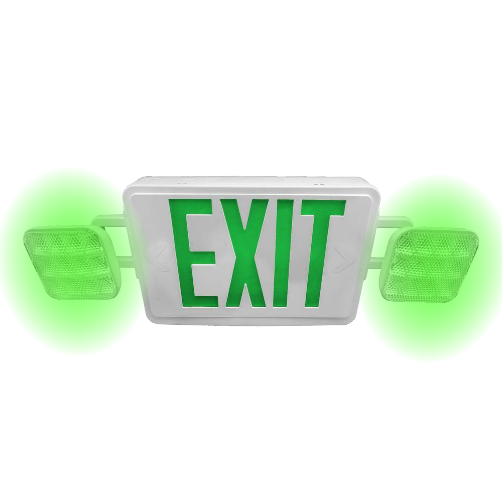 Exit Green Light Sign Combo - Image 3