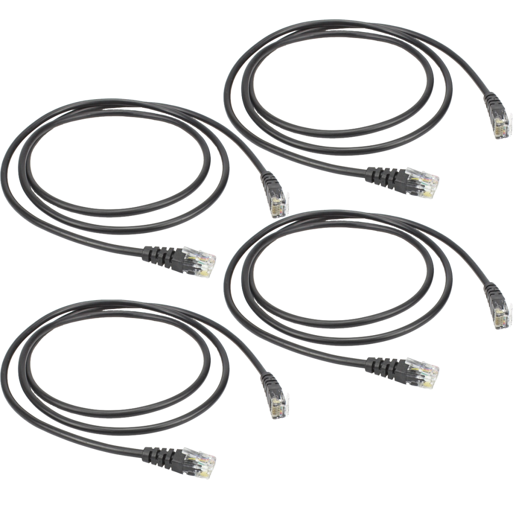 RJ12 to RJ12 Grow Light Data Cable 4 pcs