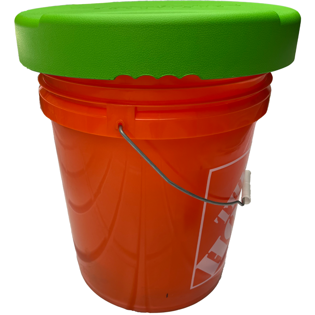 Sit-able harvest Bucket Lid