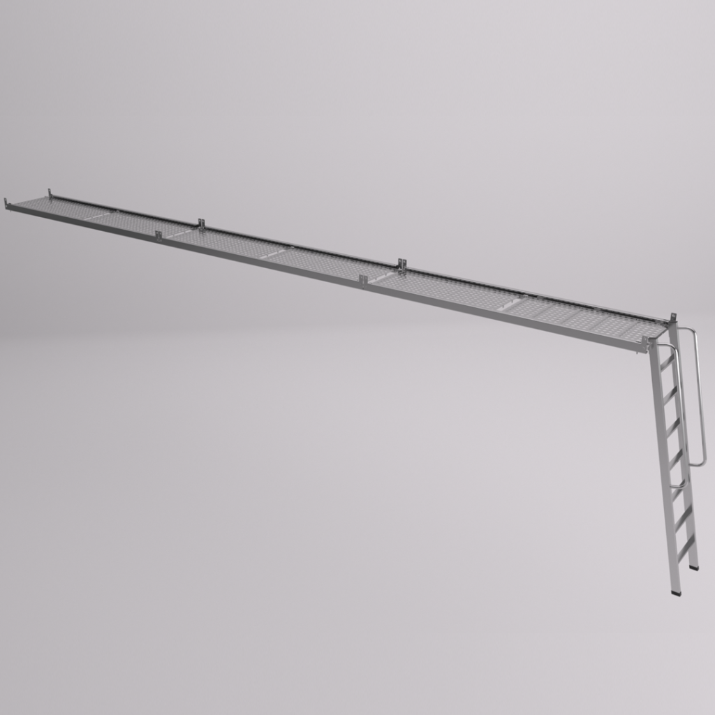 Catwalk Platform System for Vertical cultivation