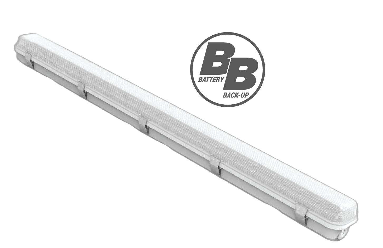 Emergency Green Light Battery Backup 4Ft - Image 1