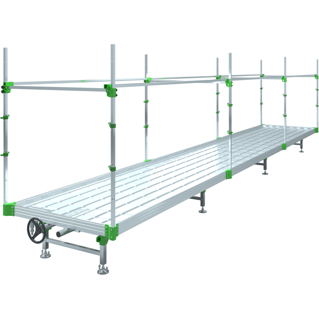 Grow Rolling Benches Stainless Steel